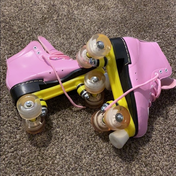 unknown Other - Purple roller skates Size 10 with wheel lock * New